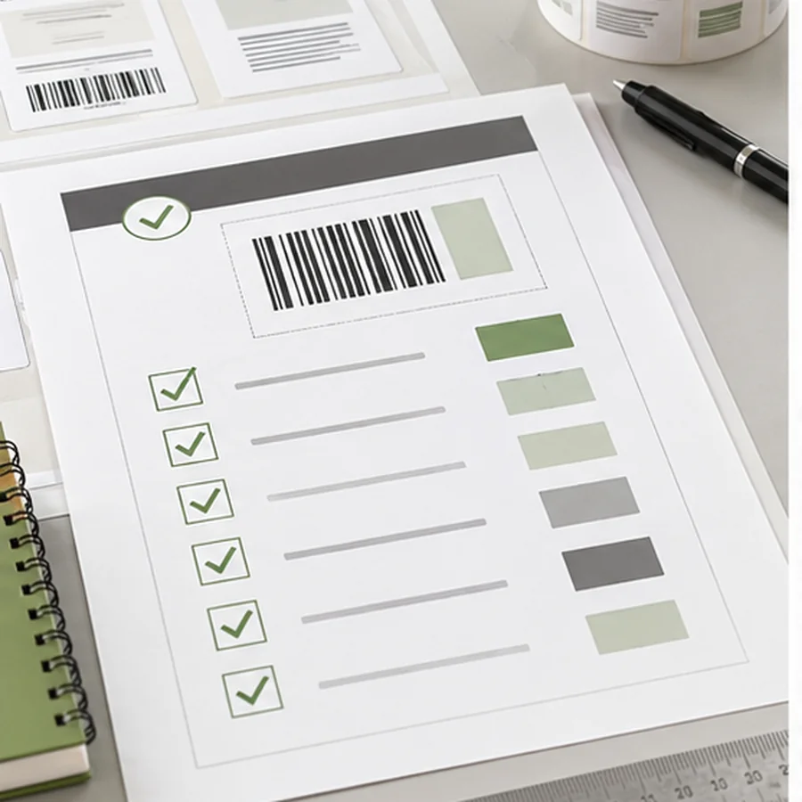 Check label data before layout
