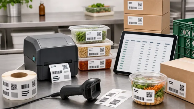 Food batch labels and lot code barcode workflow thumbnail