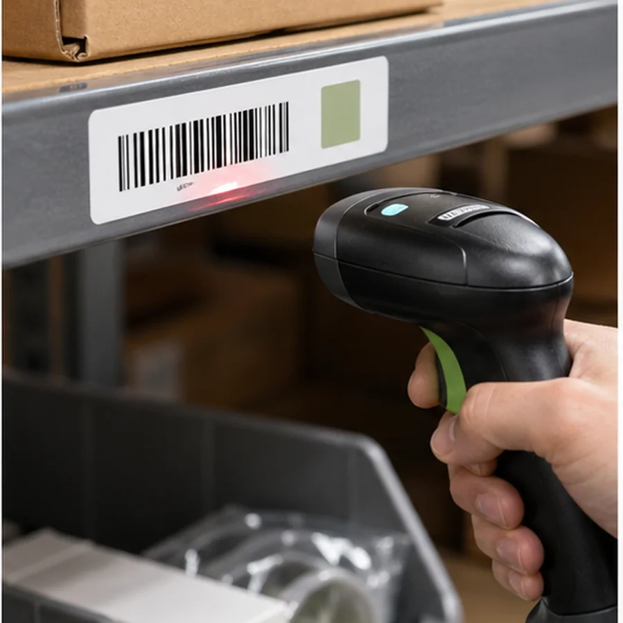 Place shelf labels where pickers scan